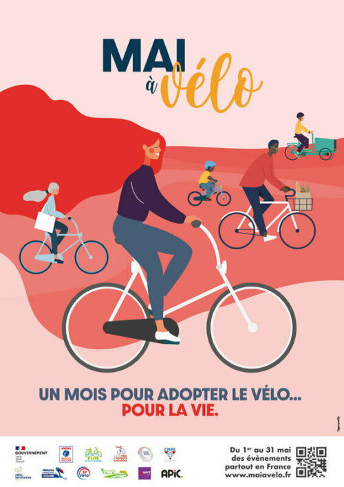 Mai à Vélo - affiche