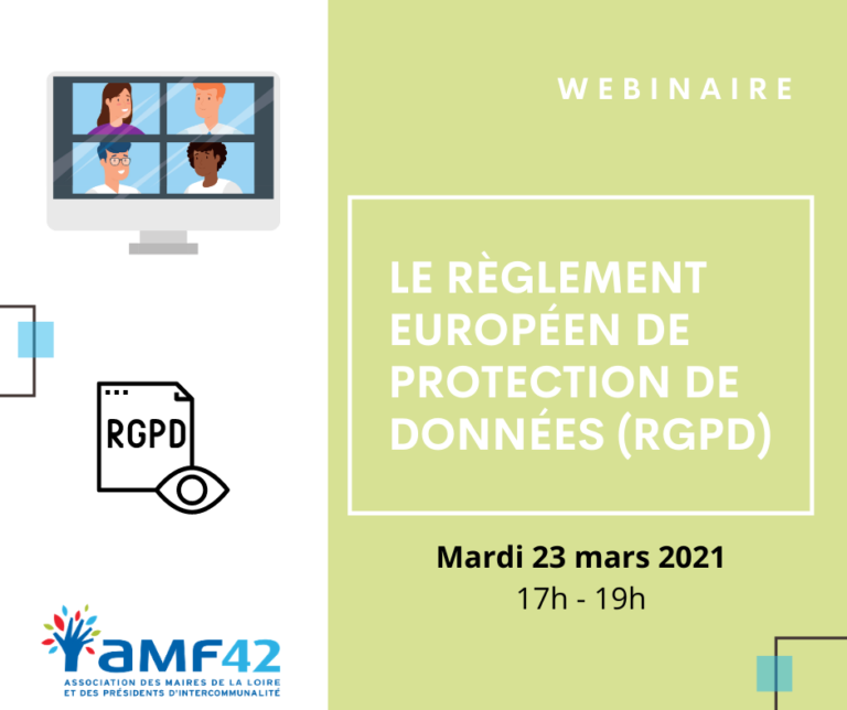 Contrôleur Européen De La Protection Des Données Règlement européen de protection de données (RGPD) - AMF42