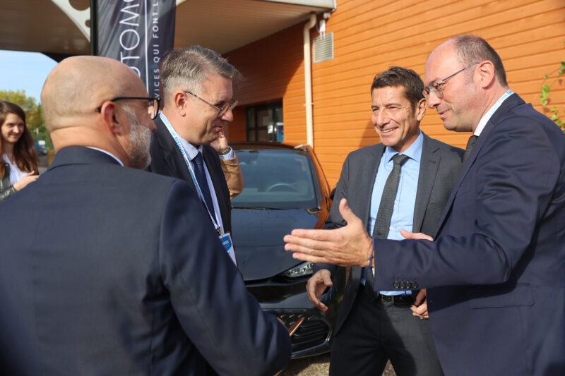 Accueil de l'Invité d'honneur : David LISNARD, Président de l'Association des Maires de France